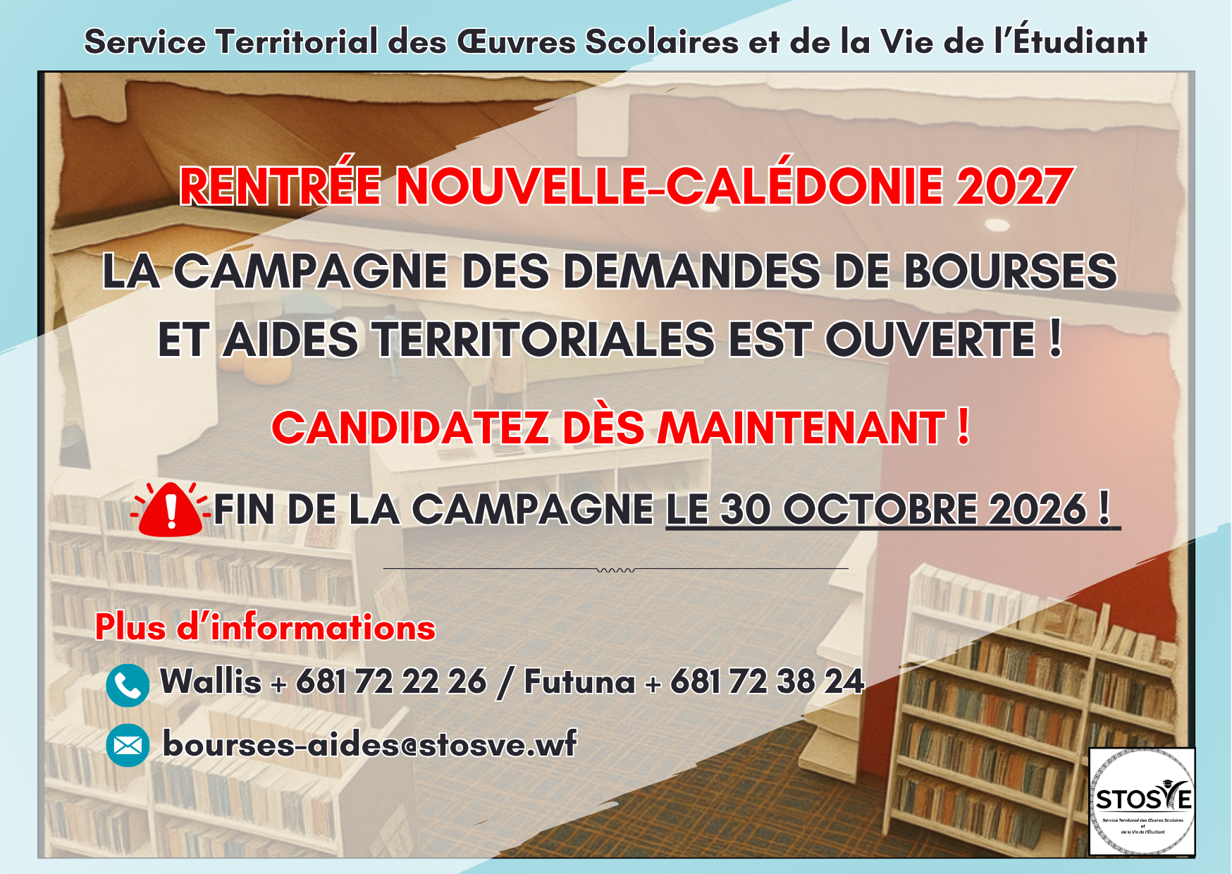 STOSVE_Campagne de demande bourses_aides terr_NC 2027_VF